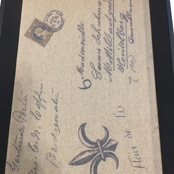 PARIS / FLEUR DE LES THEMED RECTANGULAR WOOD & FABRIC TRAY - Picture 3 of 7